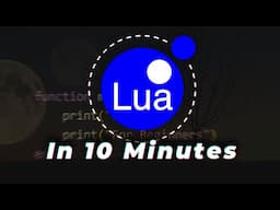 Learn Lua Language in 10 Minutes | Lua Programming for Beginners !!