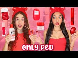 ONLY using RED PREPPY MAKEUP & SKINCARE!