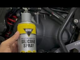 THE SILICONE SPRAY TREATMENT FOR ENGINE FINISH