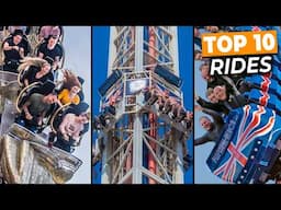 Top 10 Best Rides at BLACKPOOL PLEASURE BEACH - 2024!