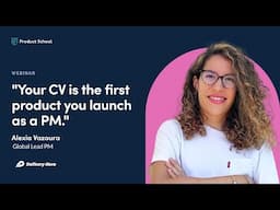 Mastering Your Product Manager CV by Delivery Hero Global Lead PM