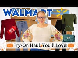 Walmart Best-Seller👖Jeans | New Arrivals Fall 2024 Clothing Try-On Haul #walmarthaul