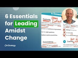 6 Essential Tips for Leading Through Change I OnStrategy