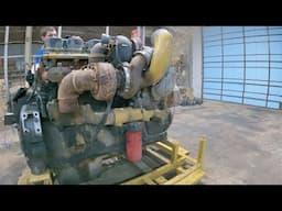 Compound Turbo 15.2L Caterpillar C15 Core Diesel Engine - Will It Run?