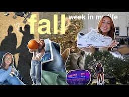 fall week in my life!!! 🎧🎃🍵🍂 (concerts, fall activities, reading updates + more!)