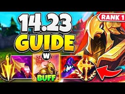 Azir W is buffed! Patch 14.23 New Best Runes and Items | How to Azir Gameplay Guide