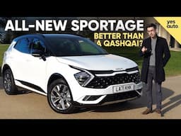 ALL-NEW Kia Sportage Hybrid 2022 UK review: better than a Nissan Qashqai?