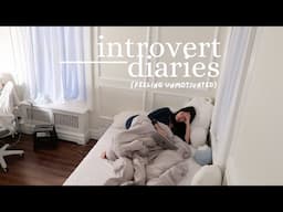 introvert diaries | losing motivation, routines, cleaning the apartment, how to get back on track