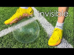 I Made an invisible Football