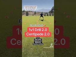 Perfect 1v1 Drill for Flag Football Practice