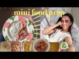 mini food prep for the week | plant based & GF | eczema healing