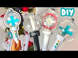 DIY KPOP LIGHTSTICK ORNAMANETS | STRAY KIDS, TXT, ENHYPEN ✨