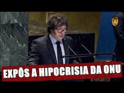 JAVIER MILEI FAZ DISCURSO BOMBÁSTICO NA ONU: CRÍTICAS DIRETAS (E PESADAS) À ORGANIZAÇÃO!