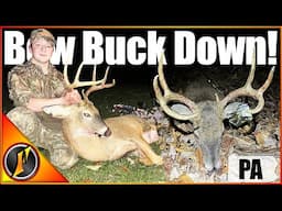 BUCK DOWN! | Self Filmed Pennsylvania Archery Buck 2024!