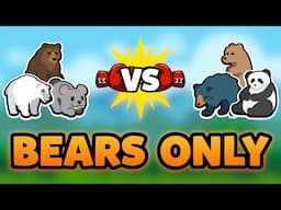 Super Auto Pets but we can only use BEARS