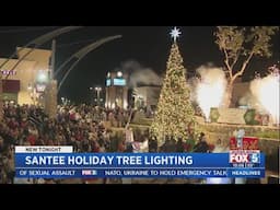 Hundreds attend Santee Holiday Tree Lighting