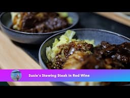 Susie's Stewing Steak in Red Wine