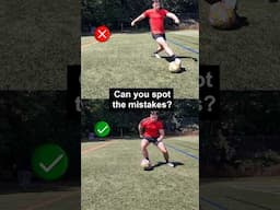 Can you spot the mistakes with this skill move?