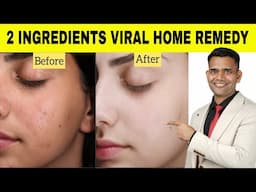 Try This 2 ingredients Viral Home Remedy For Spotless, clear,  Glowing Facial Skin