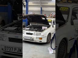 Fire-damaged 1987 Ford Sierra RS Cosworth sells at Anglia Car Auctions for a large sum! #cosworth