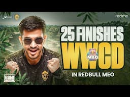 DOMINATING THE LOBBY OF REDBULL M.E.O ❤️‍🔥| 25 FINISHES WWCD💛 | GodLadmino |