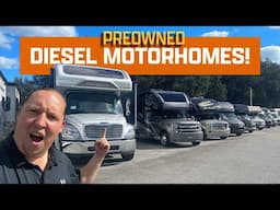 11 PREOWNED Diesel Motorhome in FLORIDA!