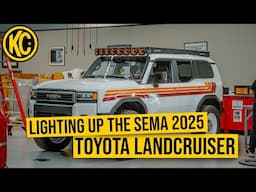 Inside the SEMA Build: Lighting Up the 2025 Toyota Land Cruiser with KC HiLiTES