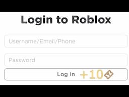 How people got RICH just by logging into Roblox...