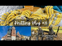 Knitting Vlog #71 I Westknits MKAL 2024, Knitted Coffee, Krakau, Moomins I Travel Edition