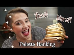 RANKING 6 Lisa Eldridge Eyeshadow Palettes | Do Palettes Have Feelings? 😂