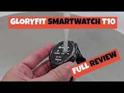 Gloryfit T10 Smart Watch 2024 Full Review | AMOLED Fitness Tracker with Heart Rate & SpO2