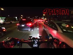 Nami Klima Night Ride Home in Queens NYC | eScooter POV [4K]