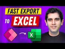 Quickly Export Large Power Apps Data to Excel Using Power Automate