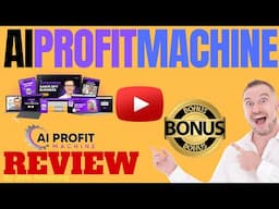 AI Profit Machine Review ⚠️ WARNING ⚠️ DON'T GET ai profit machine WITHOUT MY 👷 CUSTOM 👷 BONUSES!!