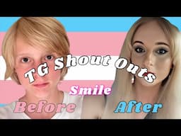 Transgender Shout Outs #0097 🏳️‍⚧️ Smile HRT Male To Female Transition Timeline  #mtf