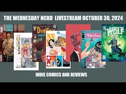 New Comic Book Day Livestream October 30, 2024 | Indie Comics And Reviews