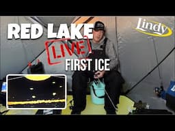 LINDY LIVE 🔴 Join Nate Altendorf live on the ice, fishing Red Lake.