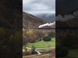 The Harry Potter Train over the Glenfinnan Viaduct