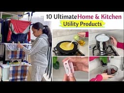 10 BRILLIANT Home & Kitchen Utility Products | Smart Tools For Easy Homemaking | Amazon Must Haves