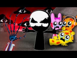 BLACK IS NOT A MONSTER! Incredibox Sprunki 3D Animation