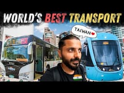 Exploring the CITY with WORLD's BEST Public Transport (Taipei, Taiwan)