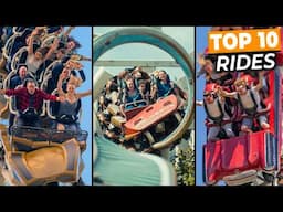 Top 10 Best Rides at THORPE PARK - 2024!