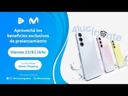 El 23 de agosto a las 16 hs. aprovechá los Beneficios de Prelanzamiento del Galaxy A55 y A35 5G