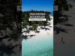 10 MUST-DO Activities in the PHILIPPINES You Can't Miss!