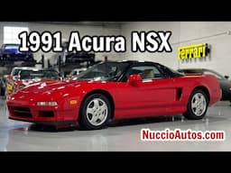 1991 Acura NSX Walk Around and Test Drive with Chris Moran @ChrisDrivesCars - Nuccio Auto Group