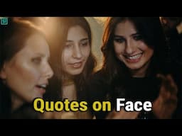 Top 25 Most Inspirational and Motivation Quotes on Face | Must watch Quotes Video | Simplyinfo