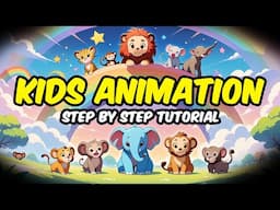 How to Create Animated Kids Story Videos Using AI - Fast and Easy!