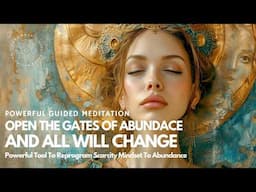 OPEN The Gates of Abundance! 💖💰 Everything You Want Will Manifest FAST 🫴️🌟 Guided Meditation