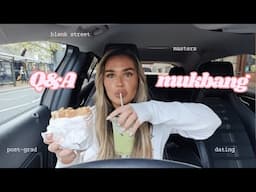 CAR MUKBANG & MASSIVE Q&A!! | everything you wanna know