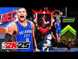 RUSSELL WESTBROOK is the PERFECT GUARD BUILD in the RANDOM REC (NBA 2K25)